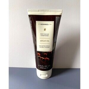 Korres Argan Oil Post-Colour Conditioner, 200ml 6.76 fl oz NEW SEALED Rare